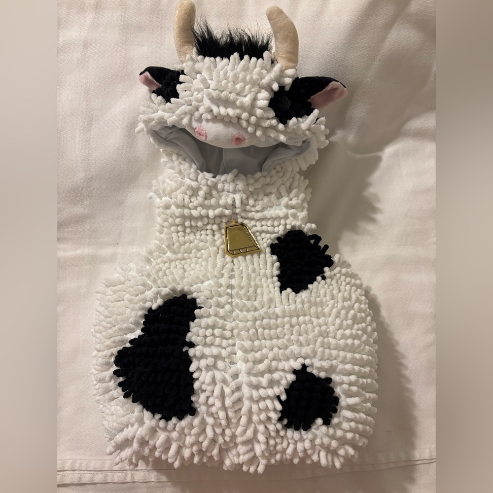 Infant Plush Cow Costume 6-9mos